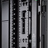 The 45U SRVRTBAR45 eliminates cable stress, reduces disconnections and keeps cables organized for improved rack enclosure airflow.