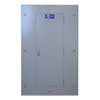 Panel contains a locking door that restricts access to connected loads and improves safety.