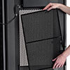 Air filters are easy to install. Standard filters may be used as replacements when required.