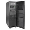 Modular, scalable UPS design, particularly suitable for installation in a rack-based environment, such as a data center.