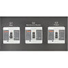 Automatic and manual bypass options keep connected equipment operational during routine maintenance or critical power module failure.<br>