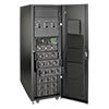 Fully populated rack with 8 power modules. The SVX-Series UPS systems may be expanded to protect 210kW load N+1.