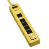 Protect It! 6-Outlet Industrial Safety Surge Protector, 6 ft. Cord, 900 Joules, Outlet Covers TLM626SA