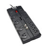 Protect It! 12-Outlet Surge Protector, 8 ft. (2.43 m) Cord, 2880 Joules, Tel/Modem/Coaxial Protection TLP1208TELTV