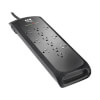 Protect It! 12-Outlet Surge Protector - 5-15R Outlets, 2100 Joules, 8 ft. (2.4 m) Braided Cord, Black TLP128DB