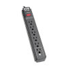 Protect It! 6-Outlet Surge Protector, 15 ft. Cord, 790 Joules, Black Housing TLP615B