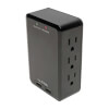 6-Outlet Surge Protector with 2 USB Ports (3.4A Shared) - Side Load, Direct Plug-In, 1050 Joules TLP6SLUSBB