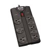 Protect It! 8-Outlet Surge Protector, 8 ft. (2.43 m) Cord, 1440 Joules, Black Housing TLP808B