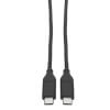 USB-C Cable (M/M) - USB 2.0, 3A Rated, USB-IF Certified, Thunderbolt 3, 3 ft. (0.91 m) U040-C03-C