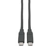 USB-C Cable (M/M), USB 2.0, 5A (100W) Rated, USB-IF Certified, 13 ft. (3.96 m) U040-C13-C-5A