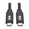 USB-C Cable (M/M), USB 2.0, 5A Rated, USB-IF Certified, Thunderbolt 3, 3M (9.9 ft) U040-C3M-C-5A