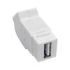 U060-000-KPA-WH front view small image | USB Panel Mount
