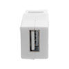 U060-000-KP-WH back view small image | USB Panel Mount