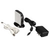 Package includes hub, external power supply and USB device cable. 