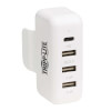 Portable Power Expansion Hub for Apple USB-C Power Adapter - 4 Ports (3 USB-A, 1 USB-C 45W) U280-A04-A3C1