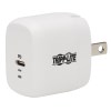 Compact 1-Port USB-C Wall Charger - GaN Technology, 20W PD3.0 Charging, White U280-W01-20C1-G