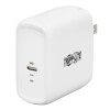 Compact USB-C Wall Charger - GaN Technology, 65W PD Charging, White U280-W01-65C1-G