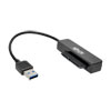 USB 3.0 SuperSpeed to SATA III Adapter Cable with UASP, 2.5 in. SATA Hard Drives, Black U338-06N-SATA-B