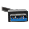 Shares data at USB 3.0 SuperSpeed rates up to 5 Gbps, more than 10x faster than USB 2.0.