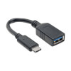 USB-C to USB-A Adapter (M/F), USB 3.1 Gen 1 (5 Gbps), USB-IF Certified, Thunderbolt 3 Compatible, 6-in. (15.24 cm) U428-C6N-F
