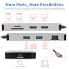 U442-DOCK8G-GG other view small image | Docks, Hubs & Multiport Adapters