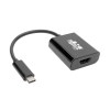 USB-C to HDMI 4K Adapter with Alternate Mode - DP 1.2, Black U444-06N-HDB-AM