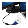Connects existing 4K HDMI or 1080p VGA TV, monitor or projector to the USB-C or Thunderbolt 3 port on your tablet, laptop, smartphone or PC <br>