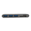 Adds 3 USB-A ports and 2 memory card slots to the USB-C or Thunderbolt 3 port on your laptop, MacBook or Chromebook.