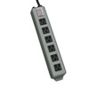 Tripp Lite Waber Industrial Power Strip, 6-Outlet, 15 ft. (4.57 m) Cord, Locking Switch Cover UL24CB-15