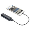Portable Charger - USB-A, 2600mAh Power Bank, Lithium-Ion, Black UPB-02K6-1U