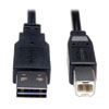 Universal Reversible USB 2.0 Cable (Reversible A to B M/M), 3 ft. (0.91 m) UR022-003