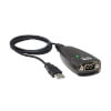 Keyspan USB to Serial Adapter - USB-A Male to DB9 RS232 Male, 3 ft. (0.91 m), TAA USA-19HS
