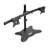 Dual-Monitor Desktop Mount Stand for 13" to 27" Flat-Screen Displays DDR1327SDD
