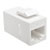 Cat6a Straight-Through Modular In-Line Snap-In Coupler, (RJ45 F/F), TAA N235-001-6A