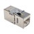 Cat6a Straight-Through Modular Shielded In-Line Snap-In Coupler with 90-Degree Down-Angled Port (RJ45 F/F), TAA N235-001-SH-6AD