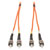 Duplex Multimode 62.5/125 Fiber Patch Cable (ST/ST), 50M (164 ft.) N302-50M