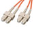 Duplex Multimode 62.5/125 Fiber Patch Cable (SC/SC), 1M (3 ft.) N306-003