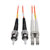 Duplex Multimode 62.5/125 Fiber Patch Cable (LC/ST), 1M (3 ft.) N318-01M