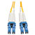 Duplex Singlemode 9/125 Fiber Patch Cable (LC/LC), 25 m (82 ft.) N370-25M