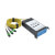 40/100Gb Fiber Breakout Cassette with Built-In MTP Cables, 40Gb to 4 x 10Gb, 100Gb to 4 x 25Gb, (x3) 8-Fiber Singlemode MTP/MPO to (x12) LC Duplex 9/125 N482-3M8L12S-B
