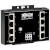 8-Port Unmanaged Fast Industrial Ethernet Switch - 10/100 Mbps, Ruggedized, -40° to 75°C, DIN/Wall Mount NFI-U08-1