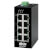 8-Port Unmanaged Industrial Gigabit Ethernet Switch - 10/100/1000 Mbps, DIN Mount NGI-U08