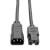 Power Cord C14 to C15 - Heavy-Duty, 15A, 250V, 14 AWG, 6 ft. (1.83 m), Black P018-006