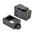 HDMI All-in-One Keystone/Panel Mount Coupler (F/F), Black P164-000-KP-BK