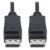 DisplayPort 1.4 Cable (M/M) - UHD 8K, HDR, 4:2:0, HDCP 2.2, Latching Connectors, Black, 1 ft. P580-001-V4