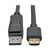 DisplayPort 1.2 to HDMI Active Adapter Cable (M/M), 4K 60 Hz, Gripping HDMI Plug, HDCP 2.2, 6 ft. (1.8 m) P582-006-HD-V2A