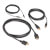 HDMI KVM Cable Kit - 4K HDMI, USB 2.0, 3.5 mm Audio (M/M), Black, 6 ft. (1.83 m) P782-006-HA