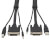 DVI KVM Cable Kit, 3 in 1 - DVI, USB, 3.5 mm Audio (3xM/3xM), 6 ft. (1.83 m) P784-006