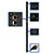 3.7kW Single-Phase Switched PDU - LX Interface, 208/230V Outlets (20 C13 & 4 C19), C20/L6-20P, 0U, TAA PDUMV20HVNETLX