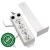 For Patient-Care Vicinity - UL 1363A Medical-Grade Power Strip, 4 Hospital-Grade Outlets, 10 ft. (3.05 m) Cord, Drip Shield PS410HGOEMX